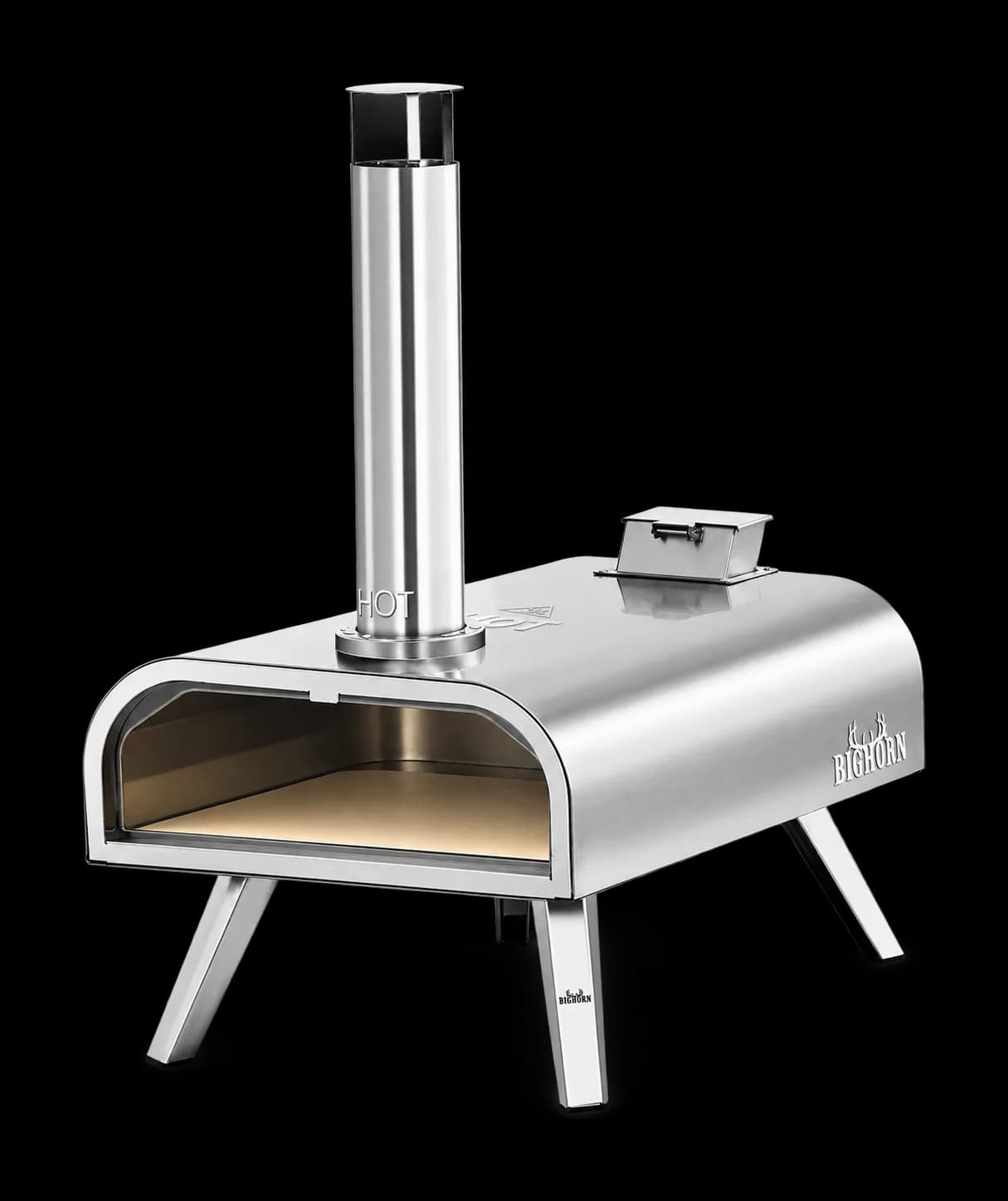 Big Horn Outdoors 16" Wood Pellet Pizza Oven