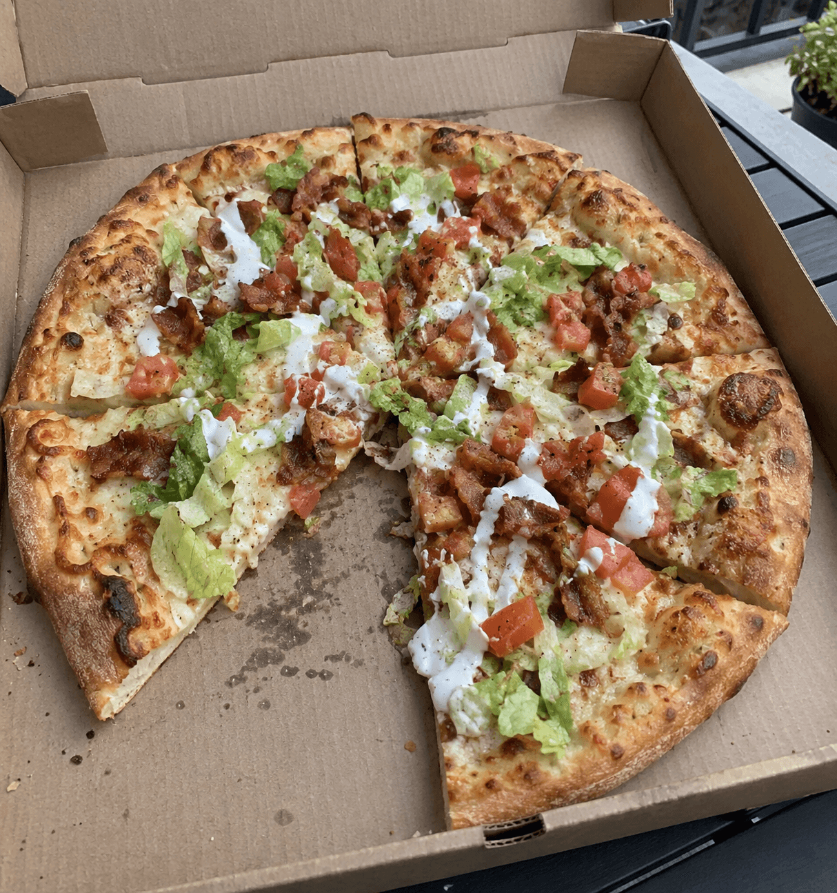 BLT Pizza