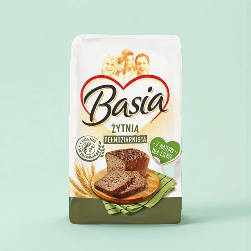 Żytnia mąka razowa typ 2000