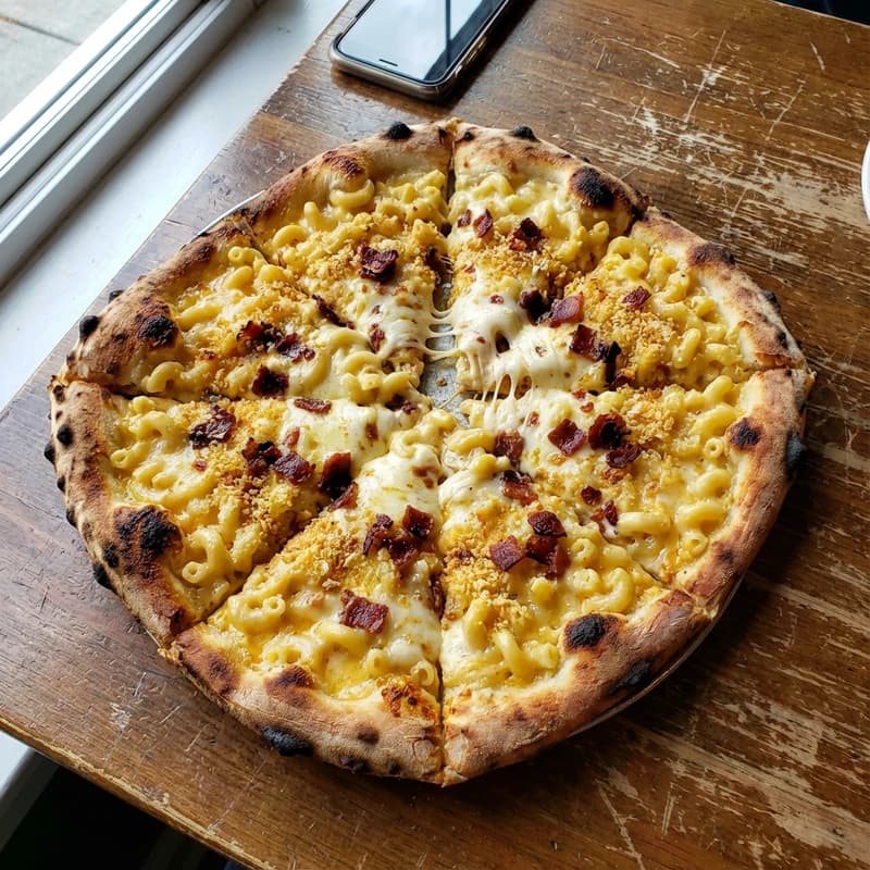 Mac & Cheese Pizza
