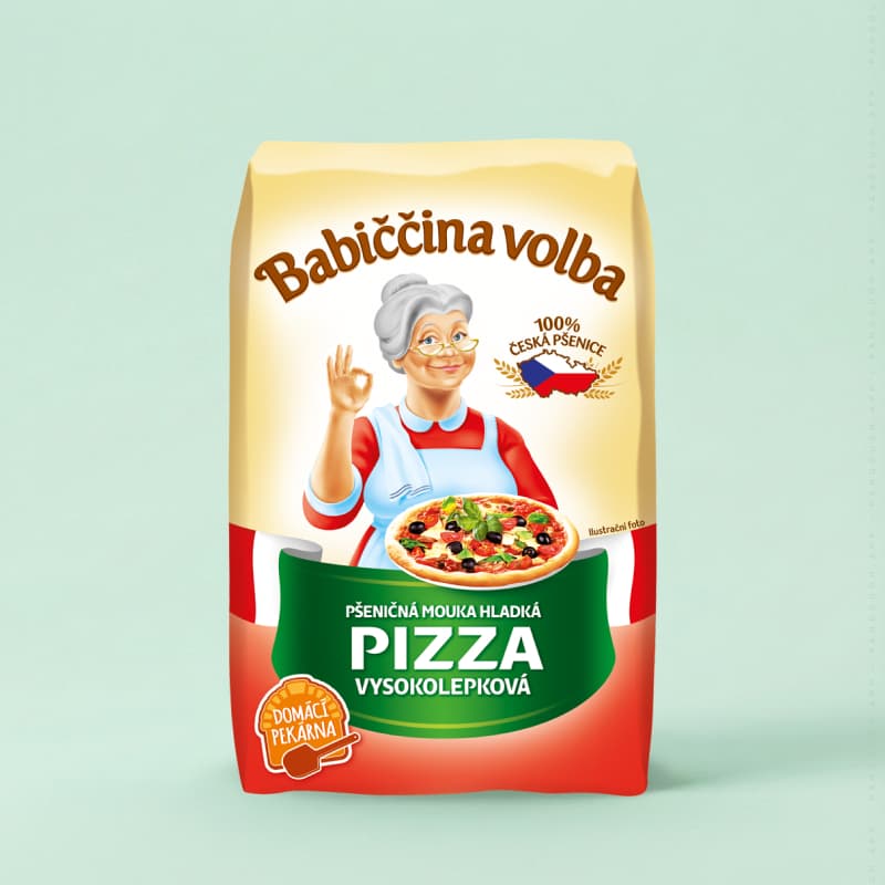 Pizza mouka hladká pšeničná vysokolepková