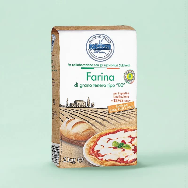 Farina tipo 00 · lievitazione 12/48 ore