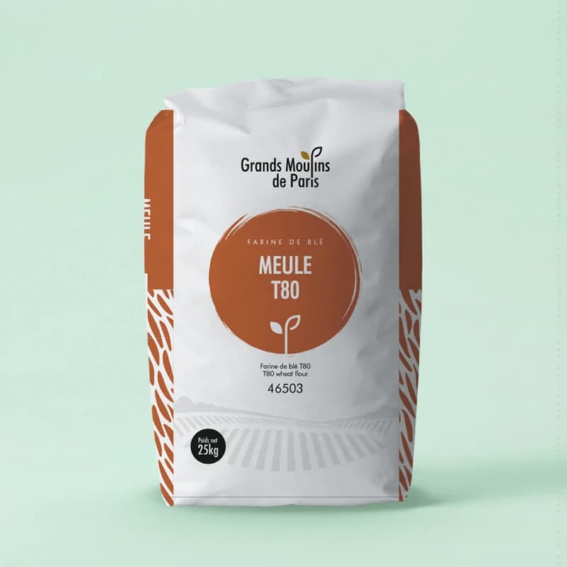 Meule t80 - farine de blé t80