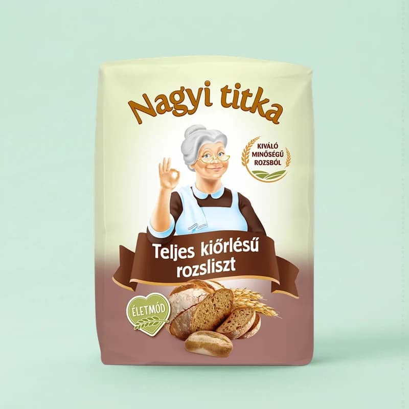Teljes kiőrlésű rozsliszt