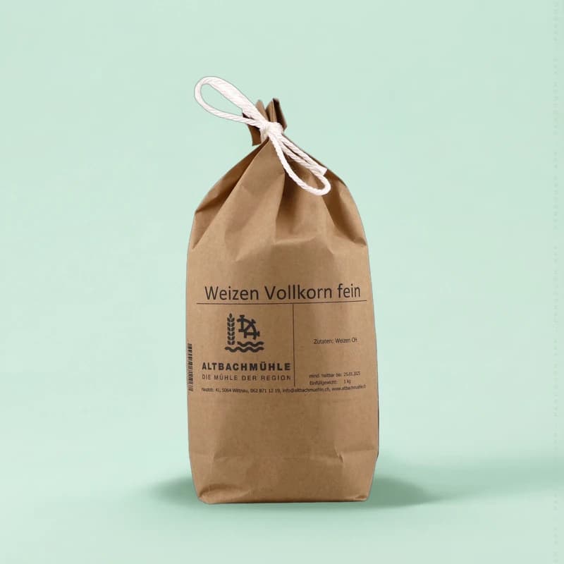Weizen Vollkorn fein