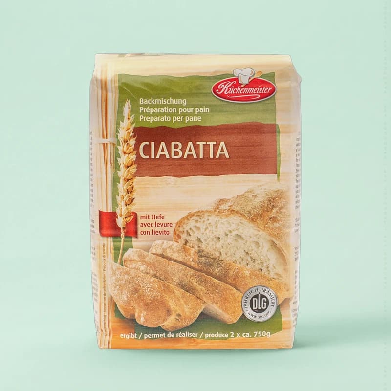 Küchenmeister Ciabatta Brotbackmischung