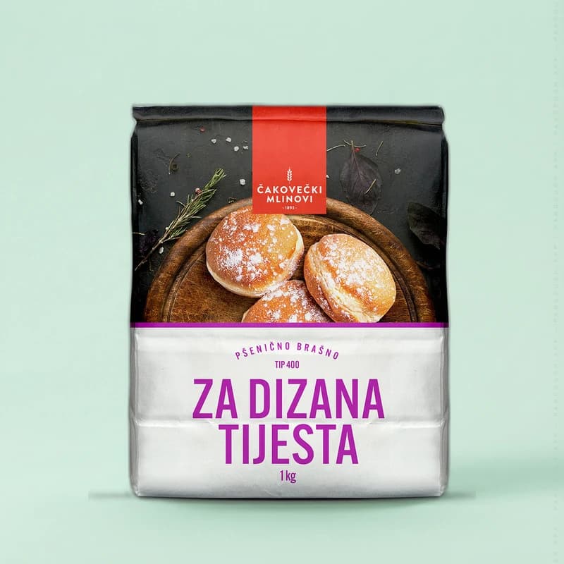 Pšenično bijelo brašno TIP 400 za dizana tijesta