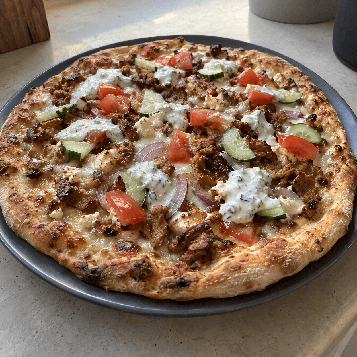 Gyro Pizza