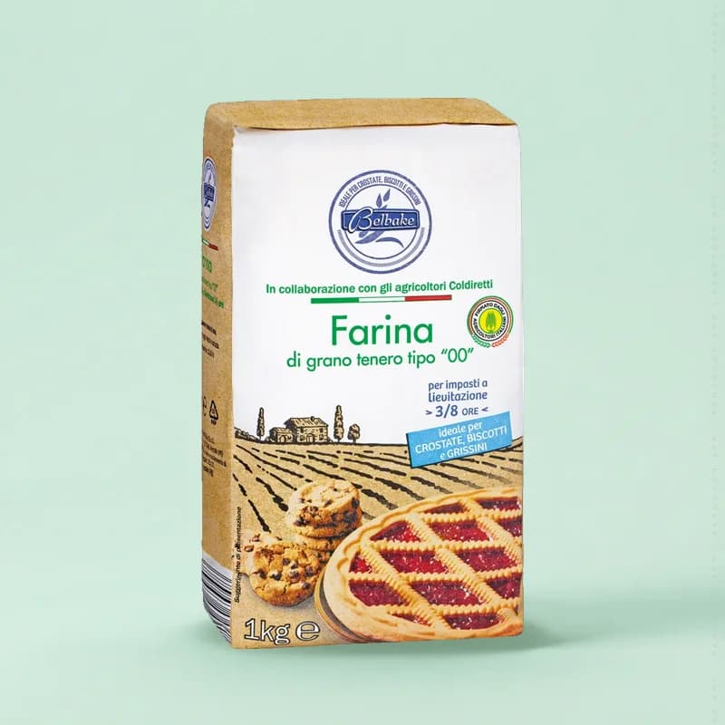 Farina tipo 00 · lievitazione 3/8 ore