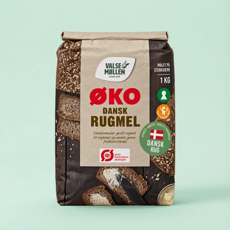 Økologisk Dansk Rugmel