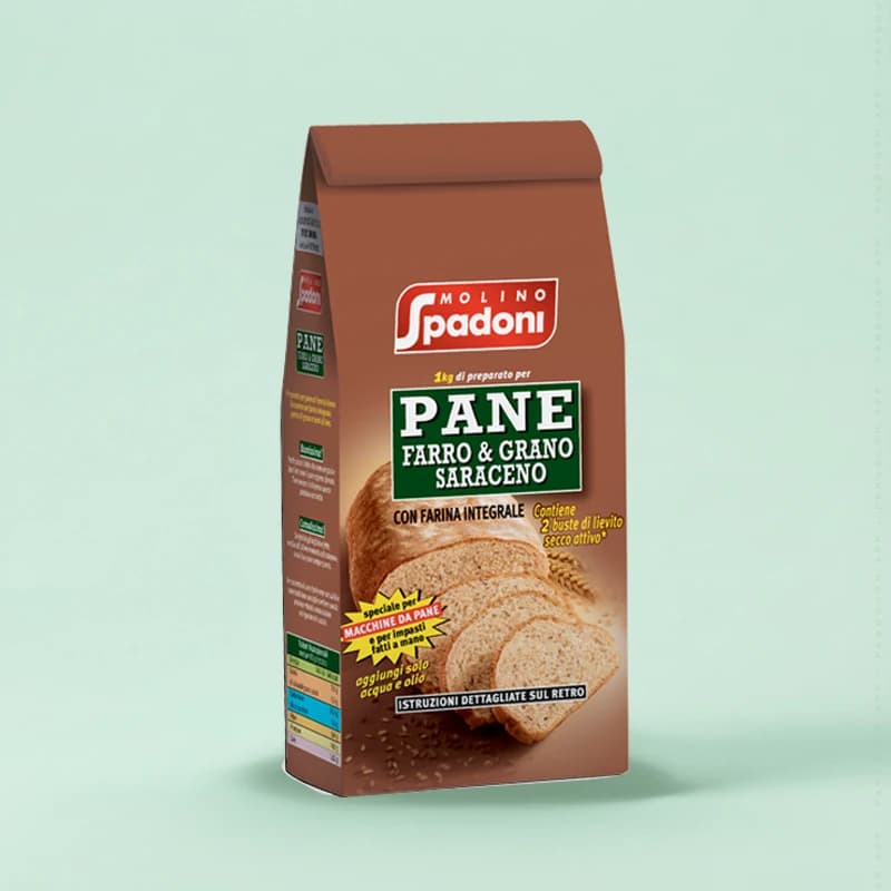 Preparato per Pane Farro e Grano Saraceno