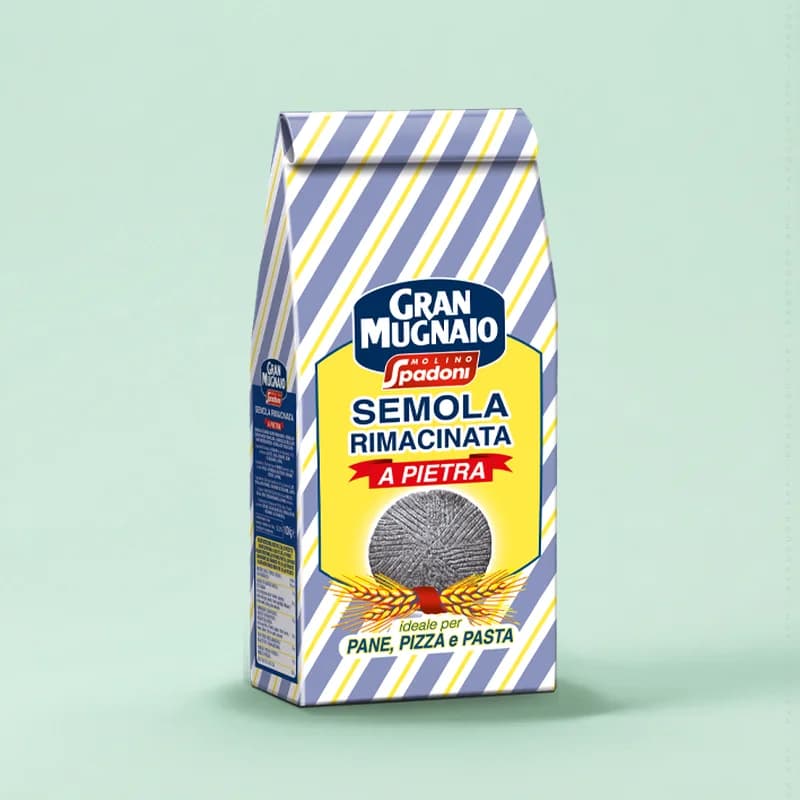 Semola Rimacinata a Pietra