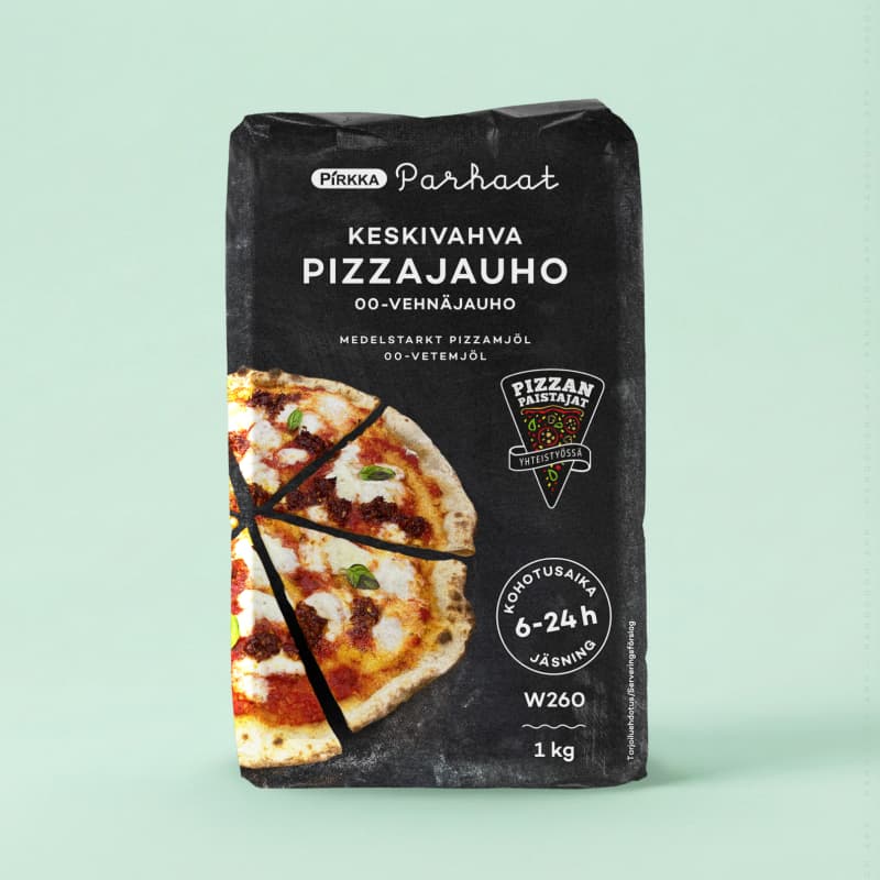 Keskivahva Pizzajauho 00