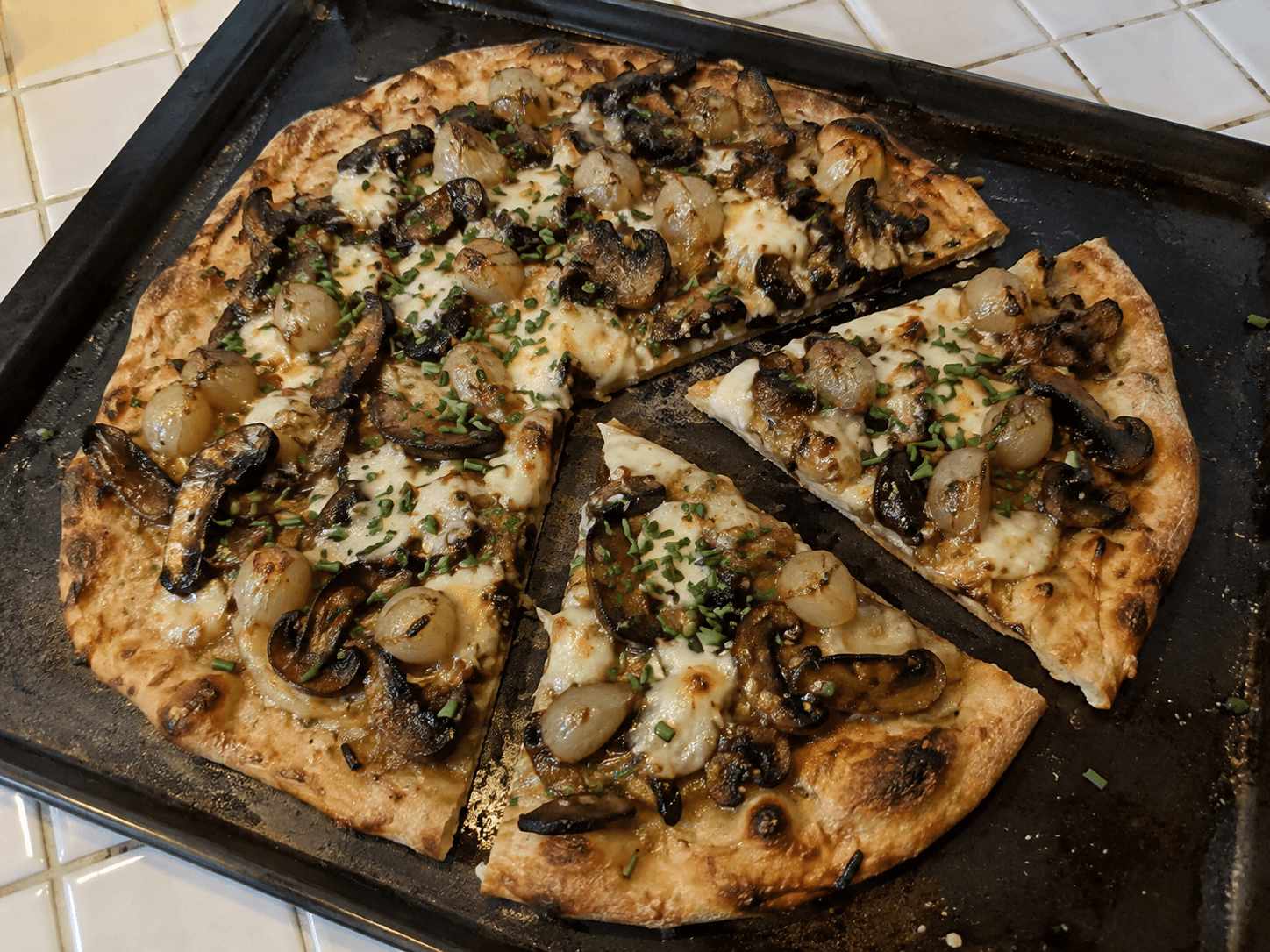 Mushrooms with Black Garlic Aioli