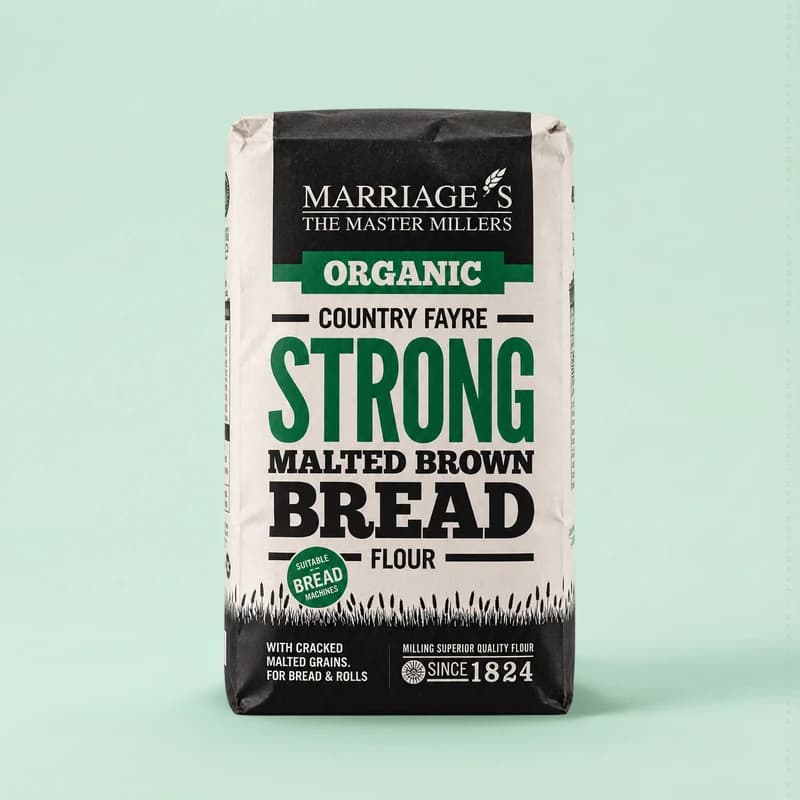 Organic Country Fayre Malted Brown Bread Flour