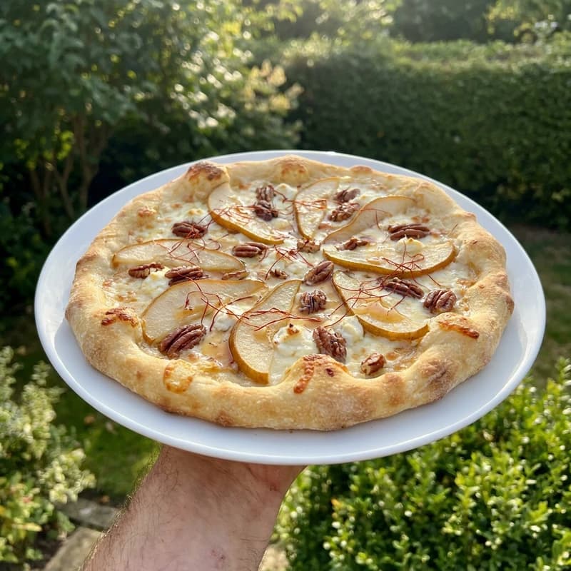 Pear, Goat Cheese & Hot Honey Pecan