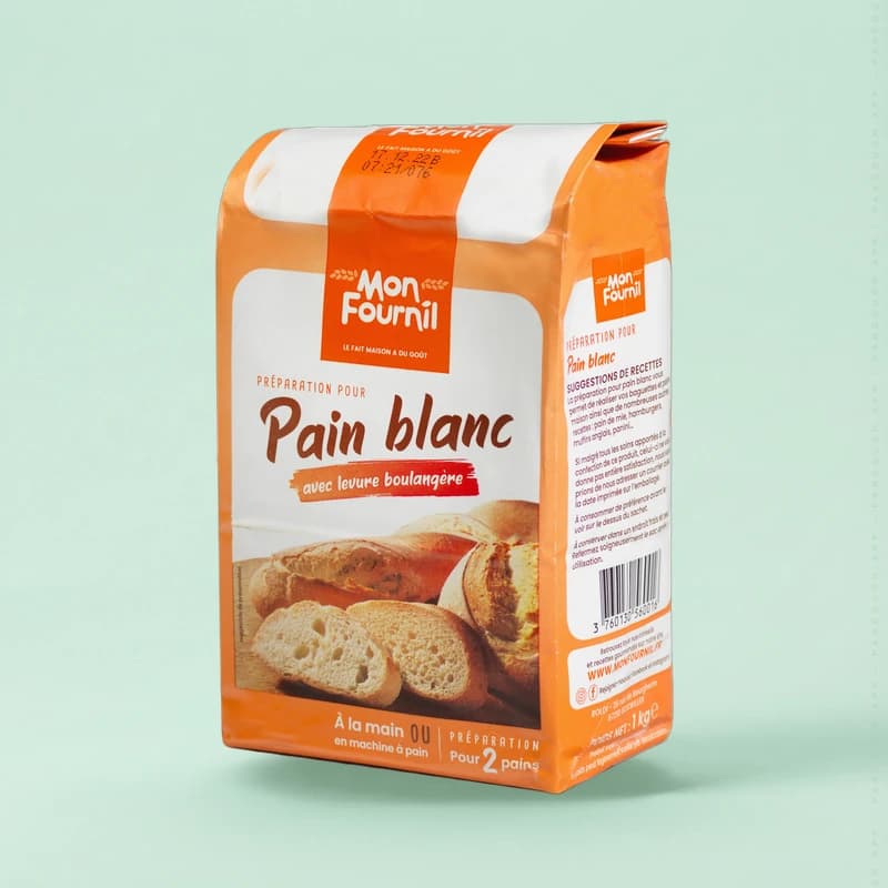 Préparation pour pain blanc spécial