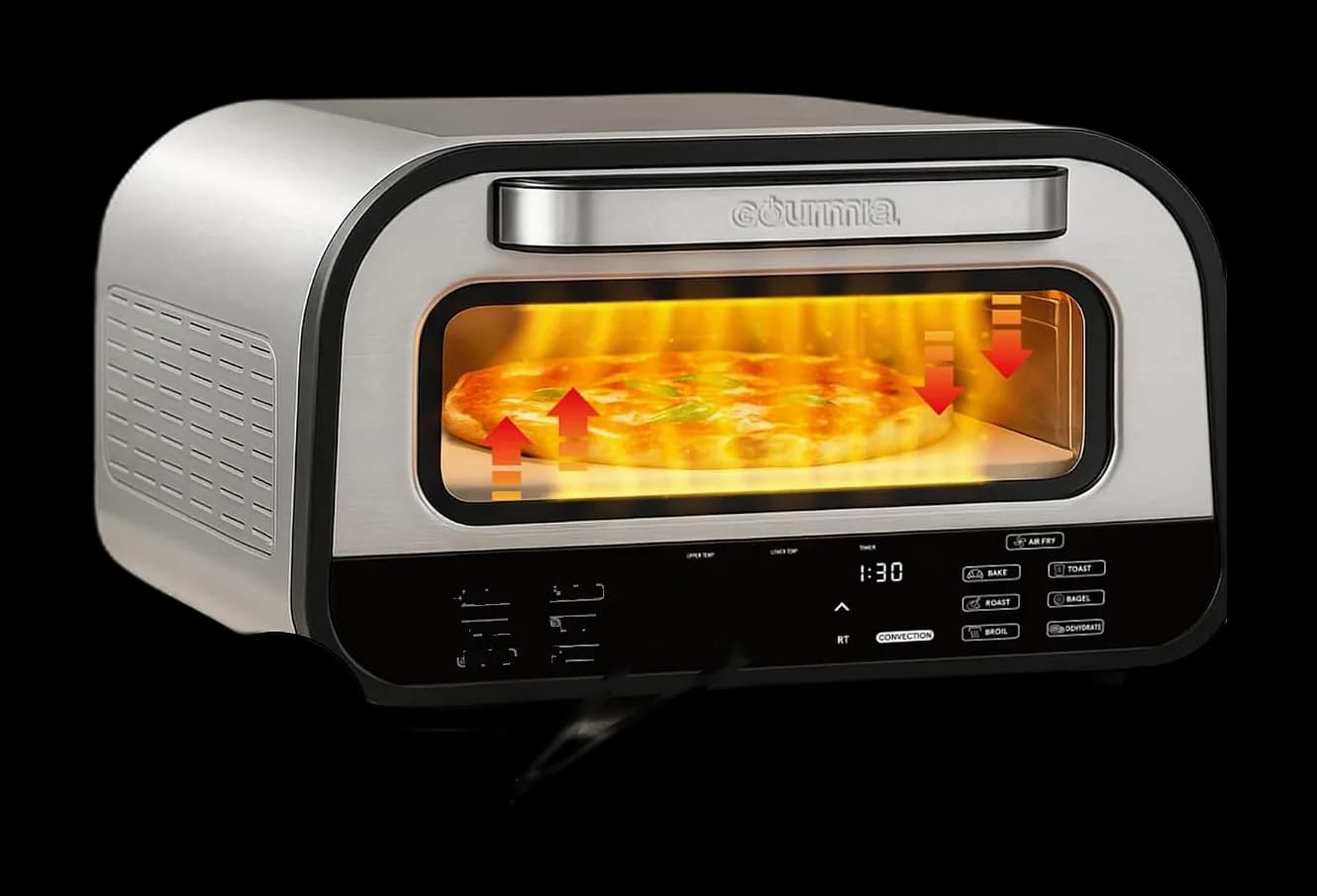 Gourmia GPM1270 All-In-One Pizza Oven