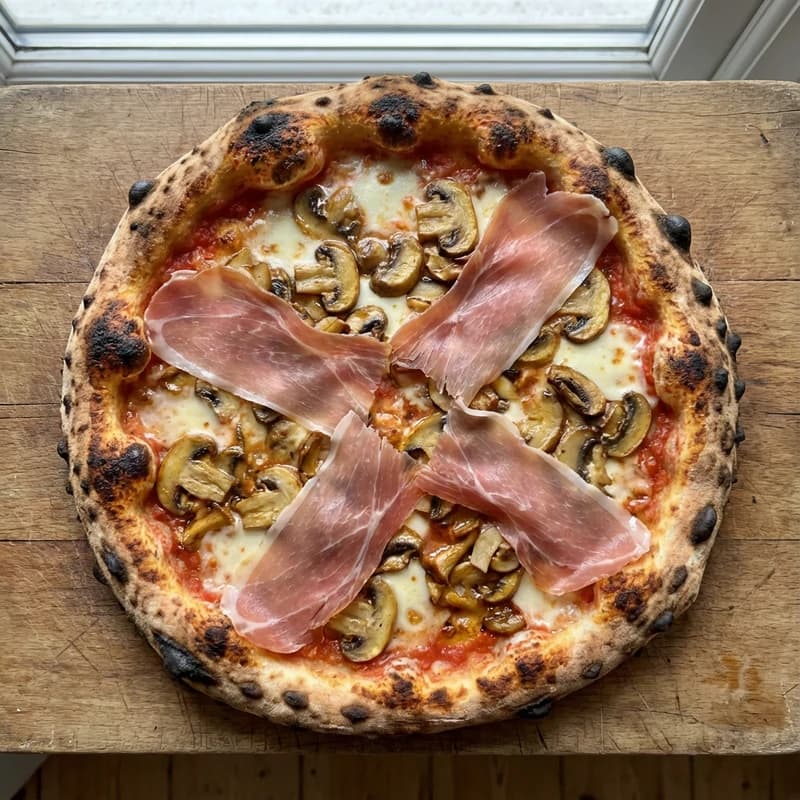 Prosciutto e Funghi