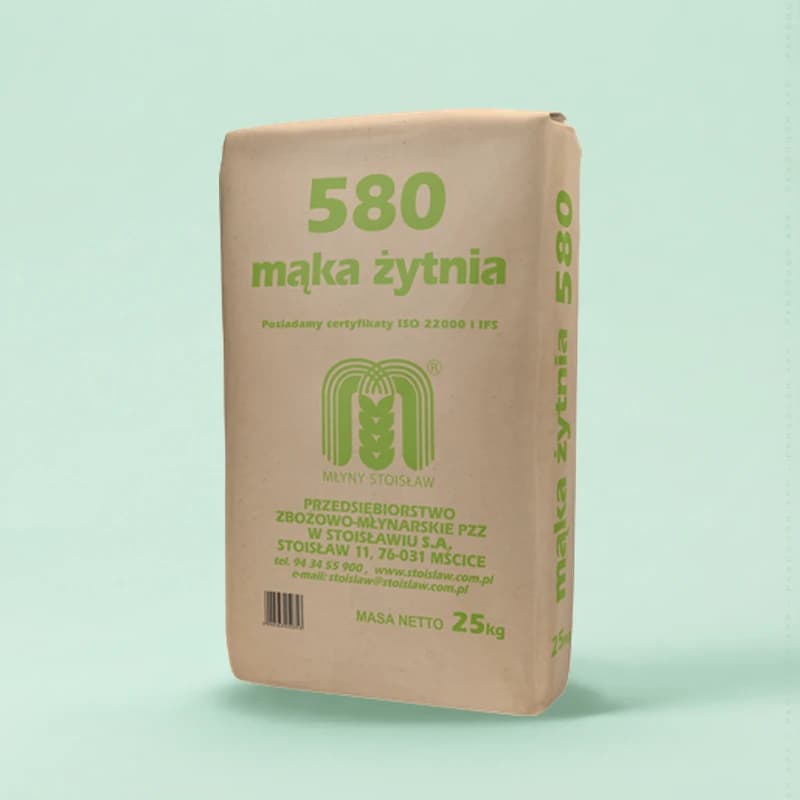 Mąka Żytnia Typ 580