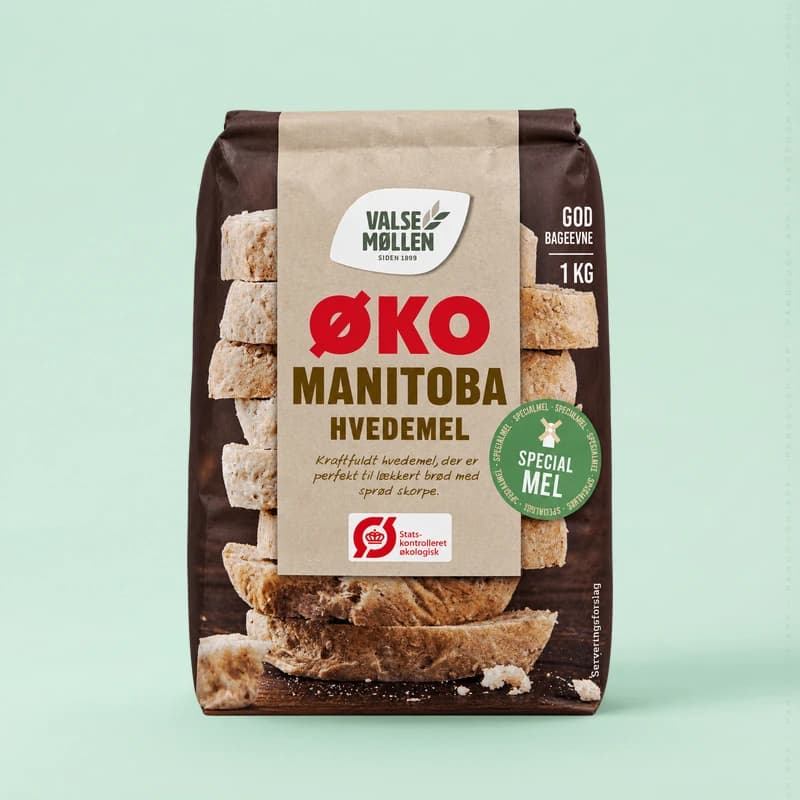 Økologisk Manitoba Hvedemel