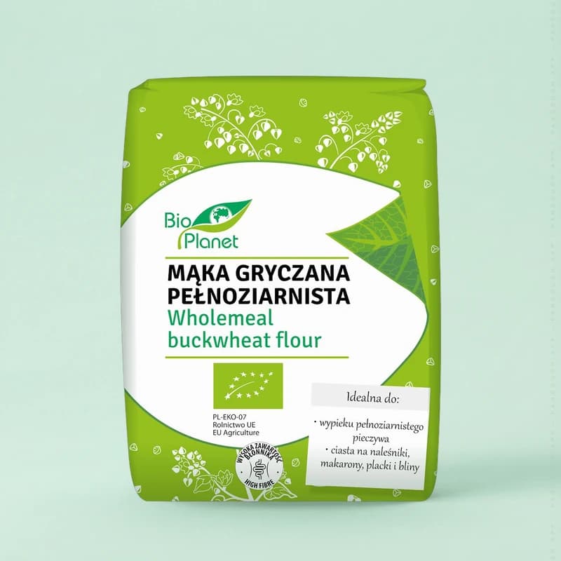 Mąka Gryczana Pełnoziarnista