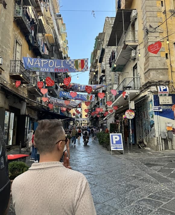 Mike in Naples